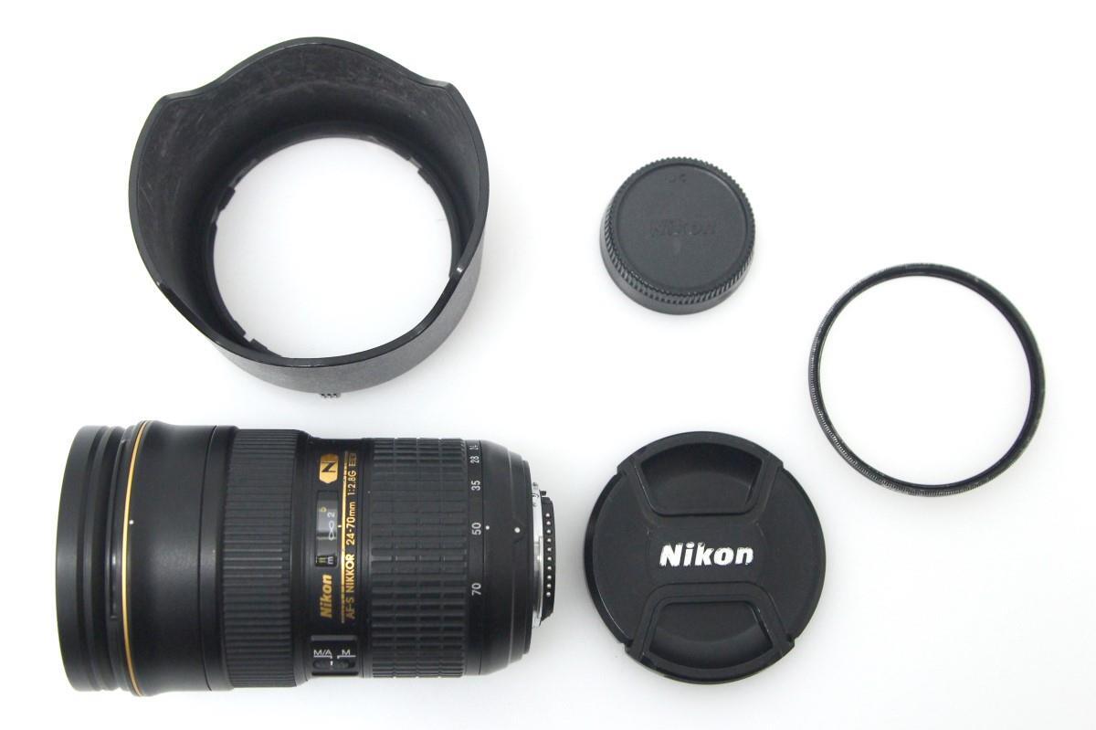 並品｜ニコン AF-S NIKKOR 24-70mm f/2.8G ED CA01-H4049-2B2E フルサイズ 標準ズーム Fマウント レンズ ニッコール_画像2