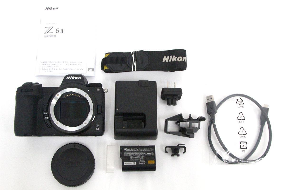 並品｜ニコン Z 6II ボディ CA01-A7695-3U5B Nikon Zマウント ハイブリッド フルサイズ ミラーレスカメラ_画像2