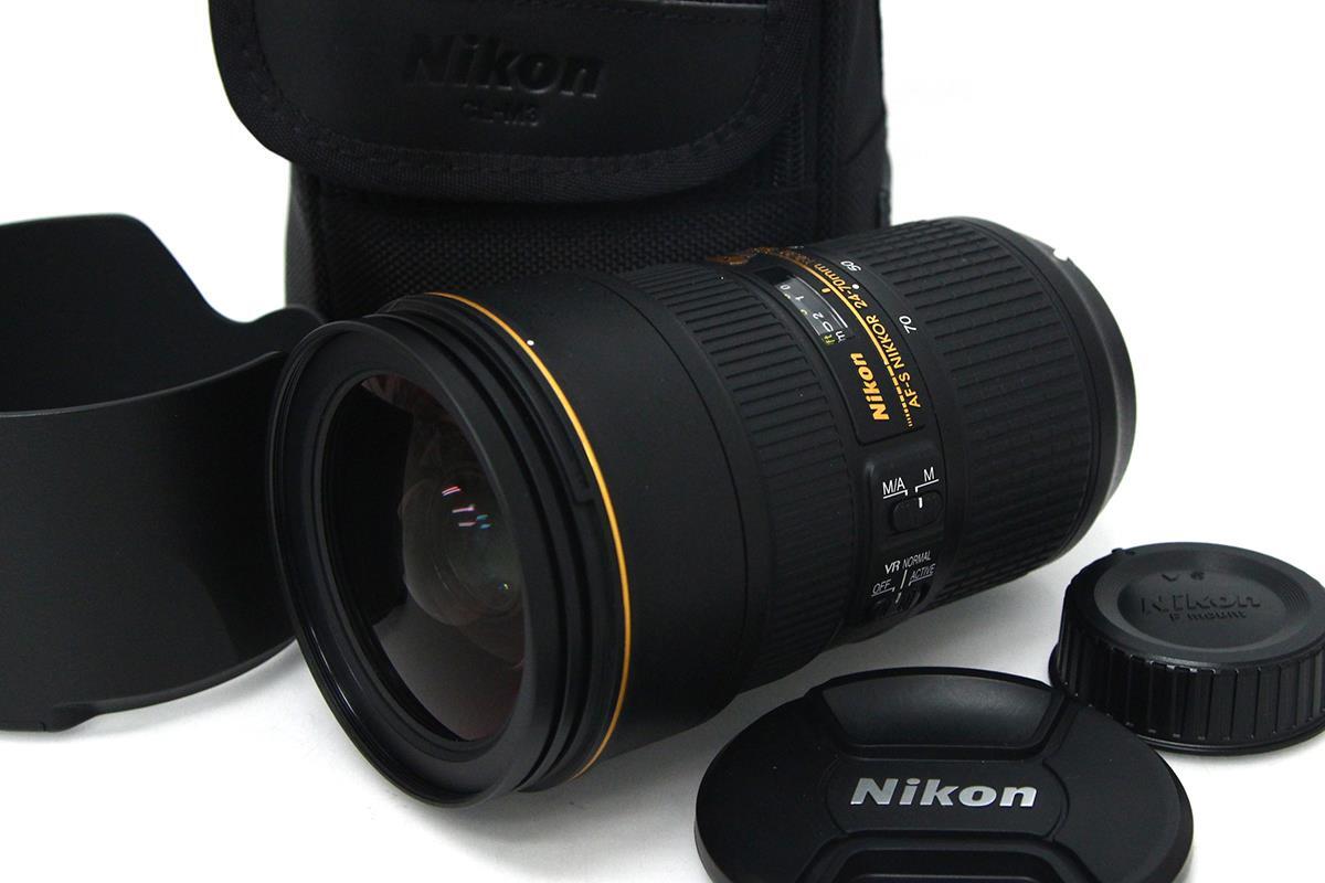 美品｜ニコン AF-S NIKKOR 24-70mm f/2.8E ED VR CA01-M1483-2M4 Nikon ニコンFXフォーマット用 標準ズームレンズ 中古_画像1