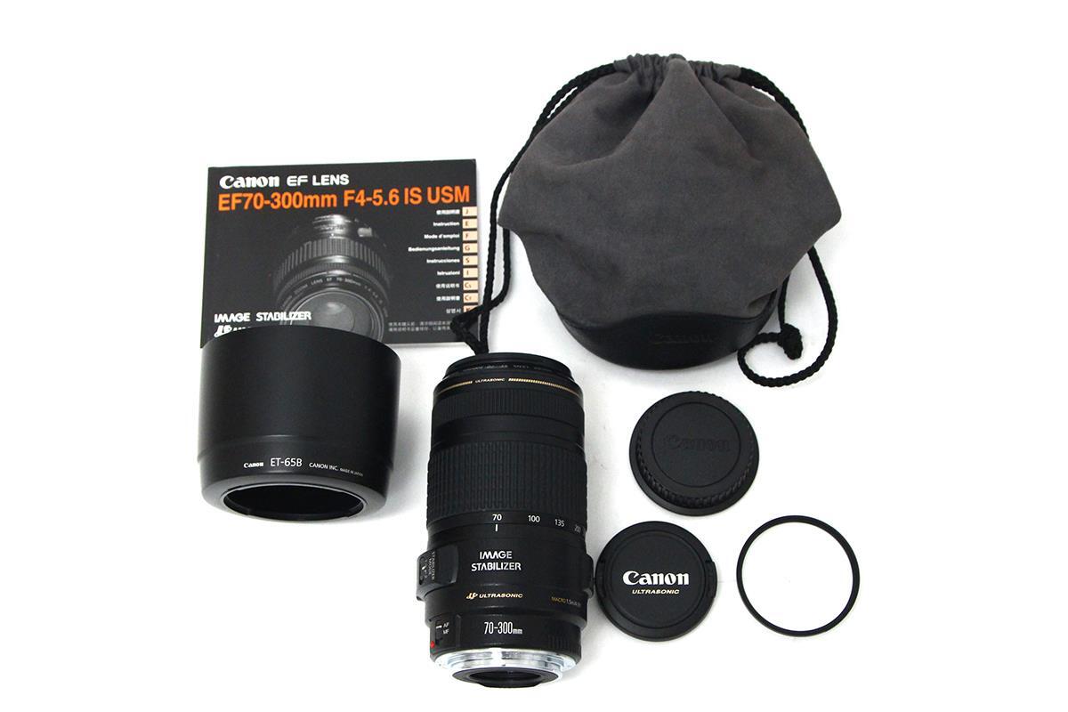 美品｜キヤノン EF70-300mm F4-5.6 IS USM CA01-M1445-2A2E Canon 望遠ズームレンズ EFマウント 手ブレ補正機構 中古_画像2