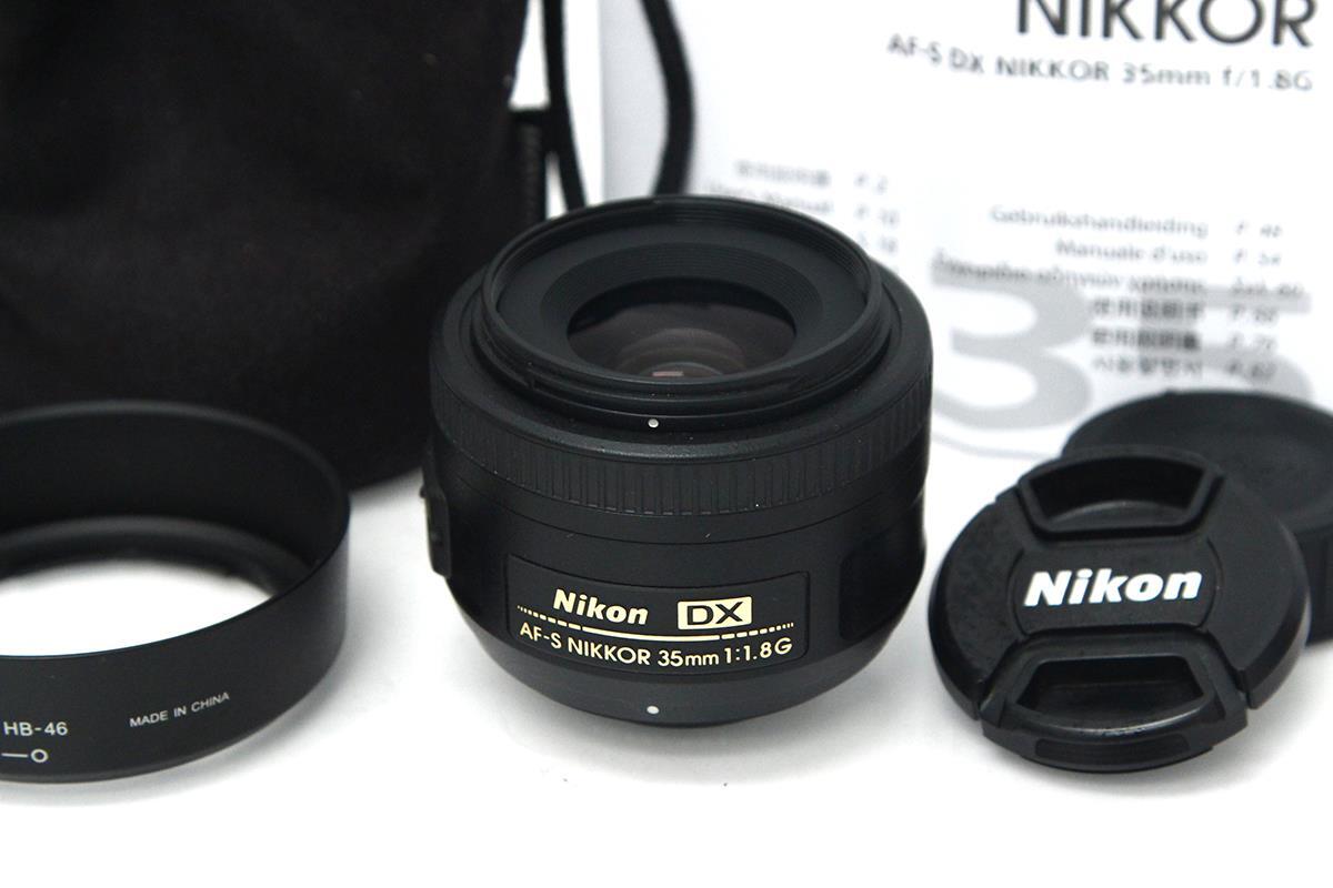 並品｜ニコン AF-S DX NIKKOR 35mm f1.8G CA01-M1498-2A1F Nikon Fマウント 単焦点 レンズ APS-C ニッコール_画像1
