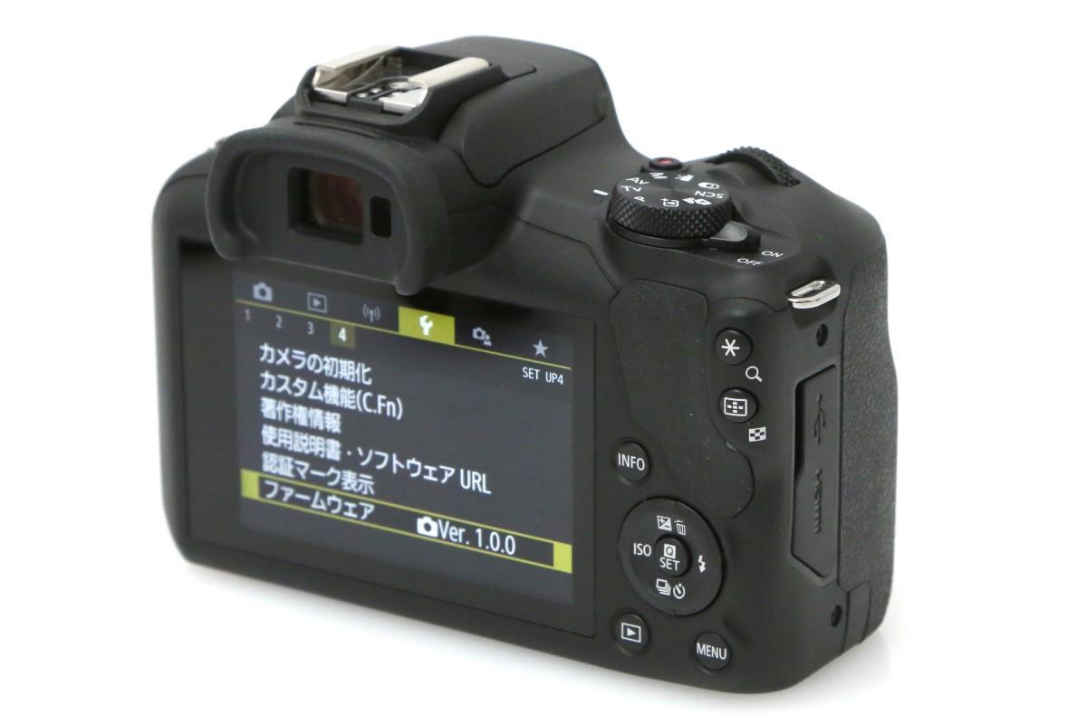 美品｜キヤノン EOS R100 RF-S18-45 IS STM レンズキット CA01-H4115-2P2B Canon RFマウント APS-Cサイズミラーレスカメラ 中古_画像4