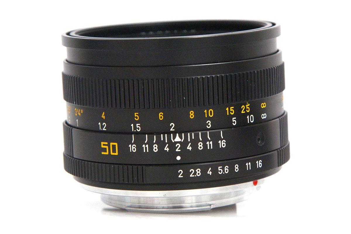 並品｜ライカ ズミクロン SUMMICRON-R 50mm F2 3CAM フード組み込み CA01-A7818-2M1A ズミクロン 標準レンズ ライカ R用 変形ガウスタイプ_画像3