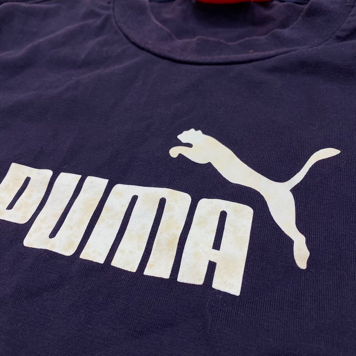 PUMA プーマ ジュニア Tシャツ ネイビー 150_画像2