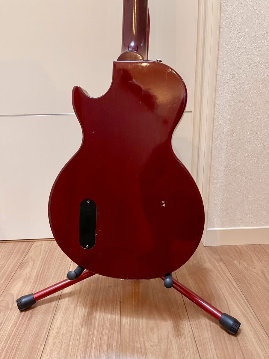 【貴重】91年製 Gibson les paul junior cherry TOMブリッジ　ビンテージ風ハードケース付 ギブソン　レスポールジュニア_画像3