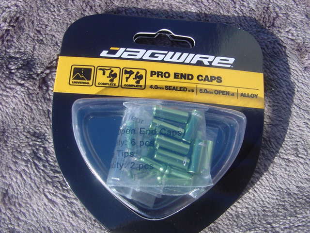 JAG WIRE PRO END CAPS 4.0/5.0㎜ GREEN 新品未使用の画像7