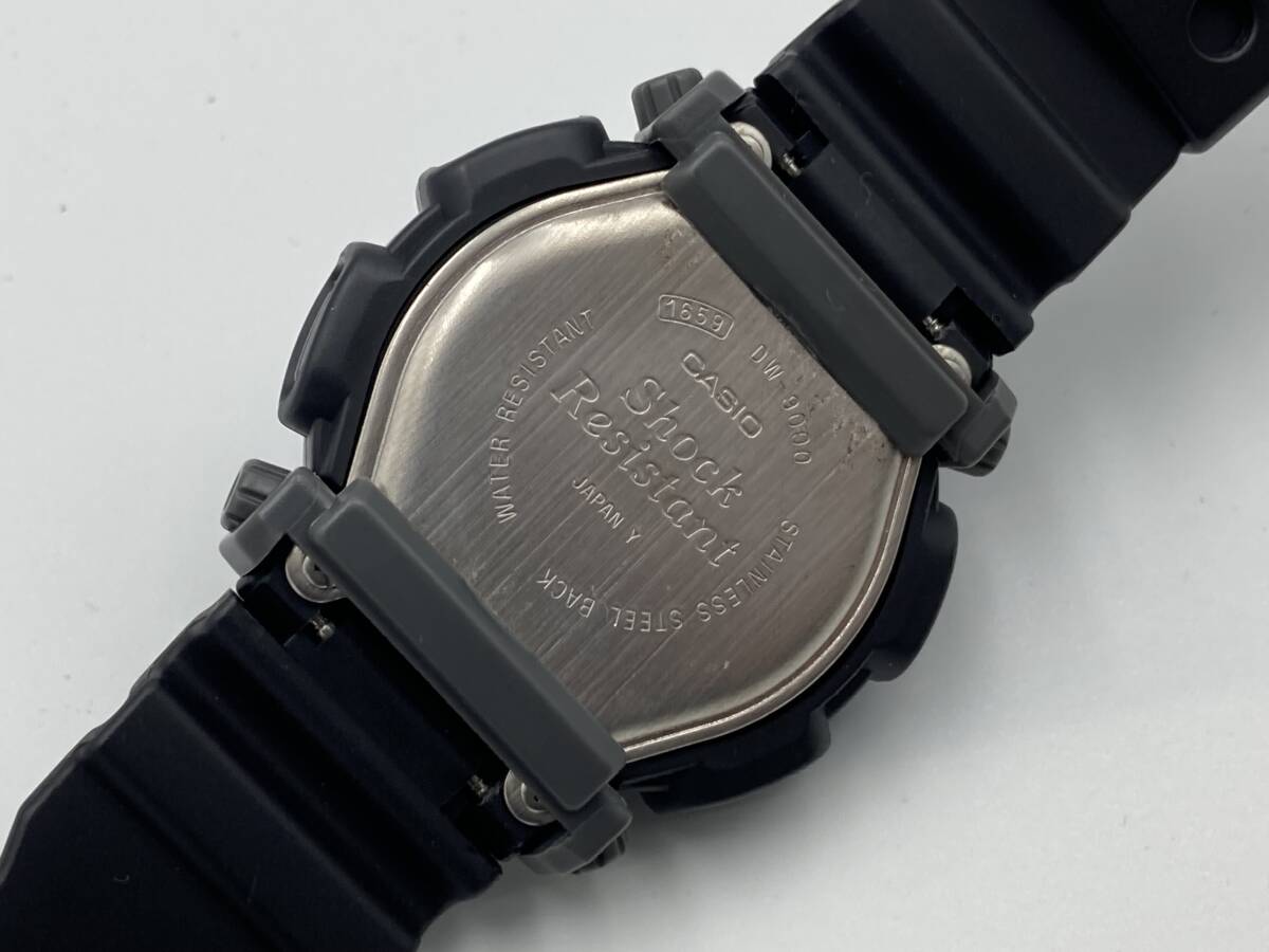 1円〜 動作品 CASIO G-SHOCK／カシオ G-ショック デジタル DW-9000 クォーツ メンズ腕時計 の画像4