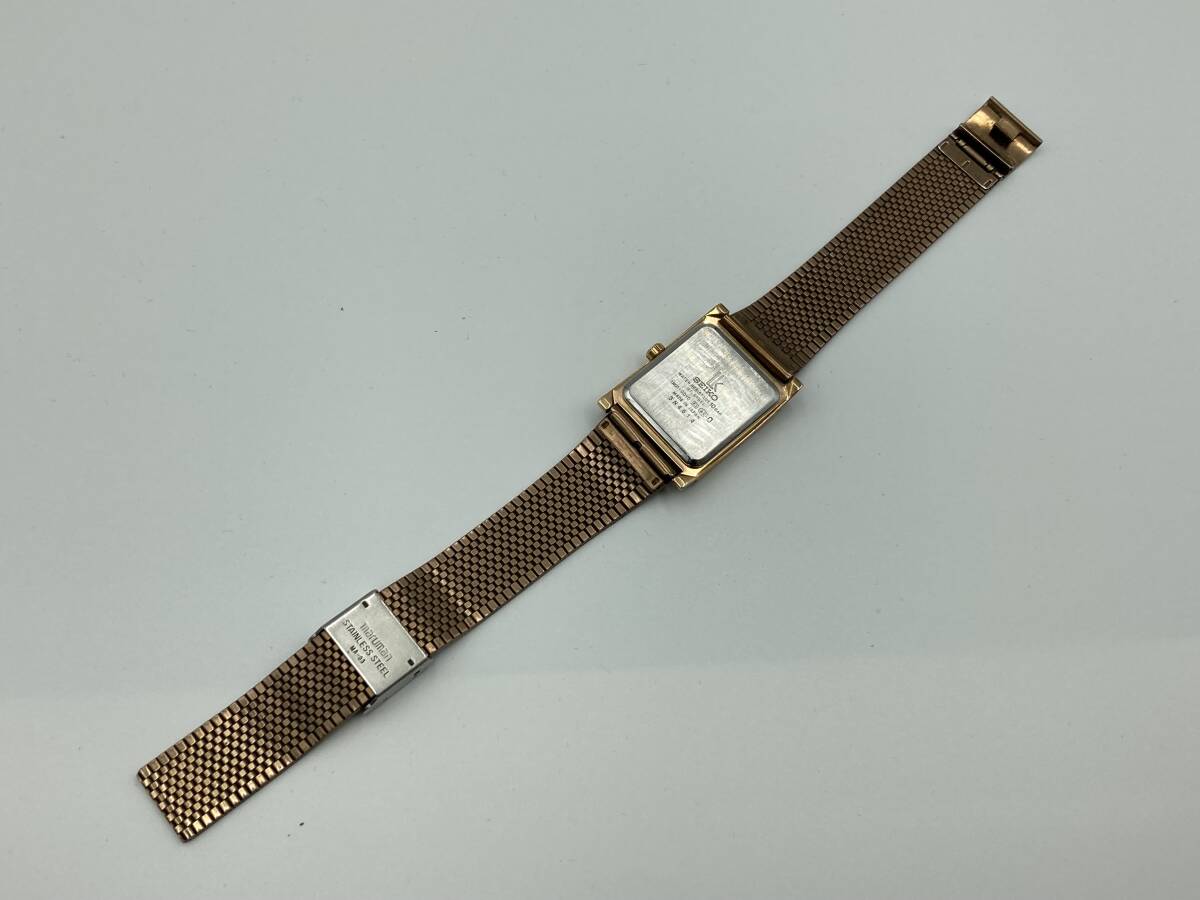 1円〜 動作品 SEIKO lk／セイコー ルキア ピンク文字盤 1N01-0DY0 クォーツ レディース腕時計の画像6