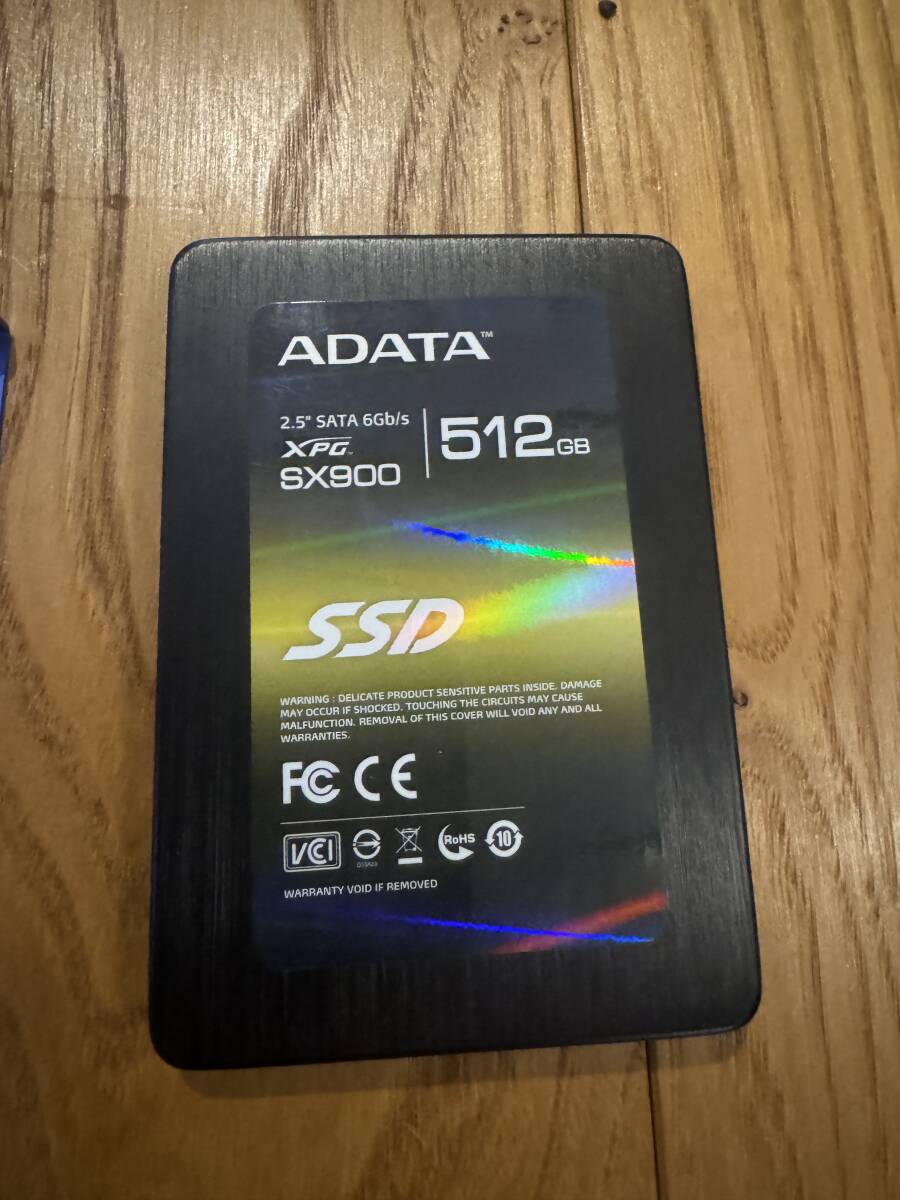 ADATA ADATA SSD 512GB 2.5インチ 9.5 mm Serial ATA 6Gb/s ASX900S3-512GM-C エイデータ_画像2
