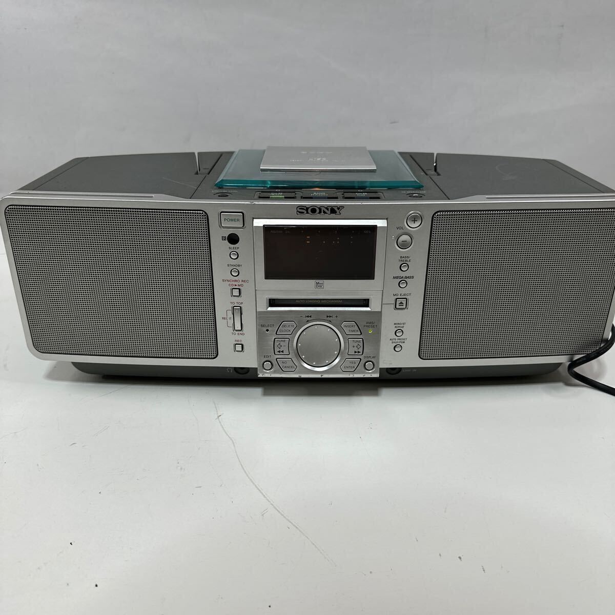 [ electrification has confirmed ]CD radio-cassette SONY ZS-M50 personal MD system player audio Sony (1062)