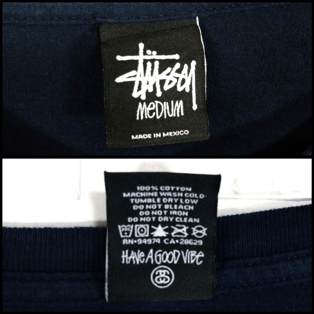 【STUSSY】8ボール　グラフィティアートデザイン　Tシャツ