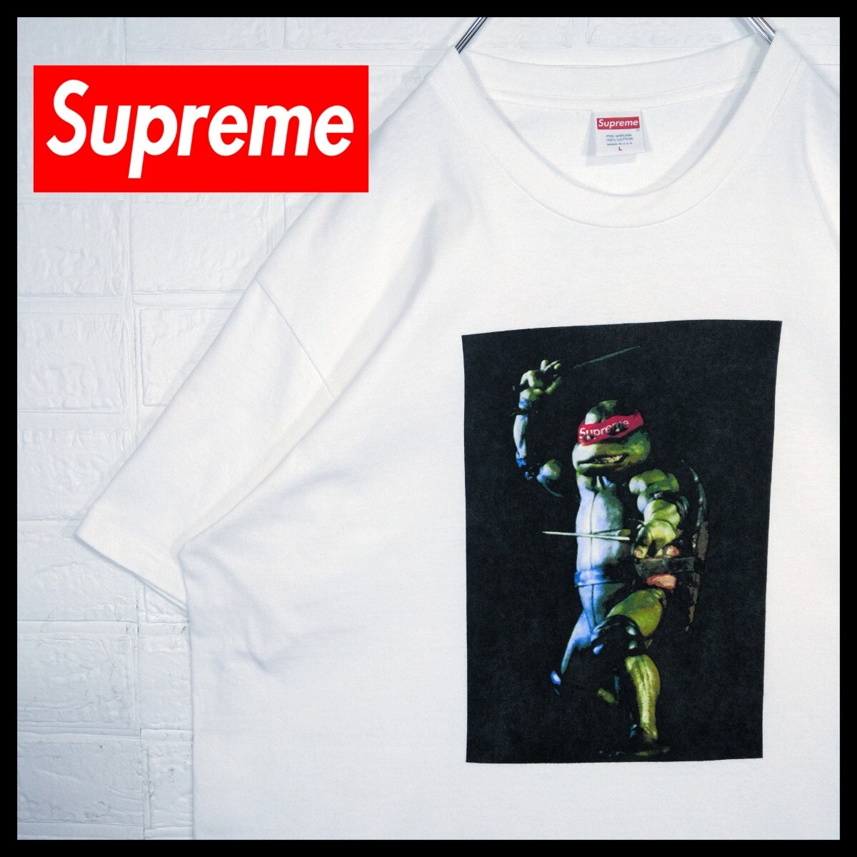 【Supreme】タートルズ　フォト　ビッグシルエット　Tシャツ_画像1