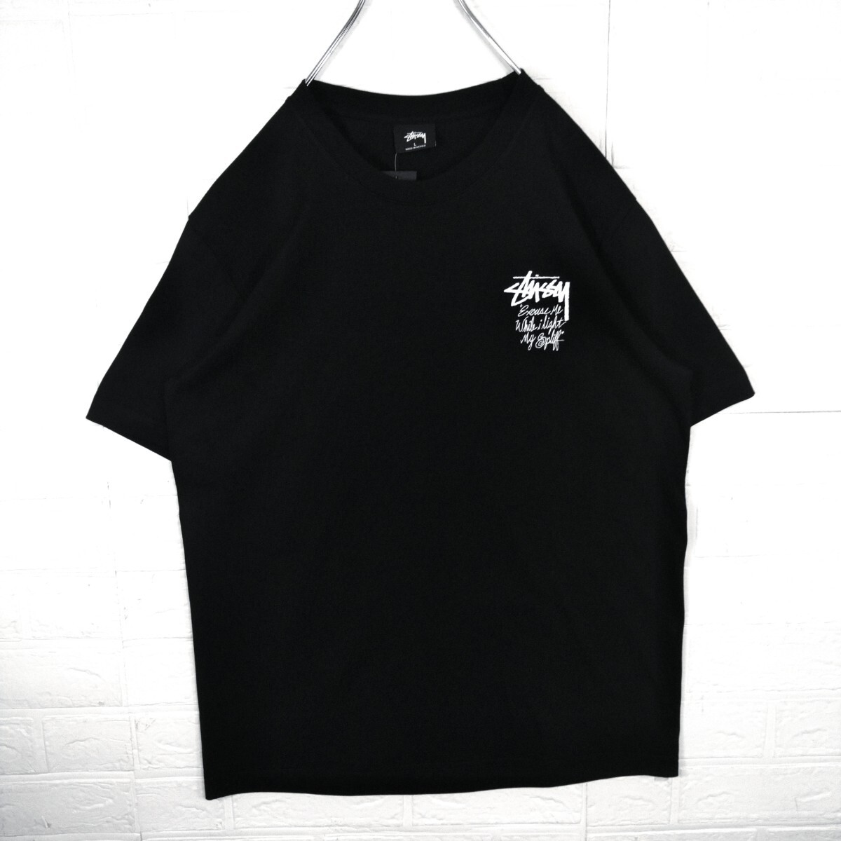 【STUSSY】ボブ・マーリー コラボ　Tシャツ　ブラック　(新品未使用タグ付)