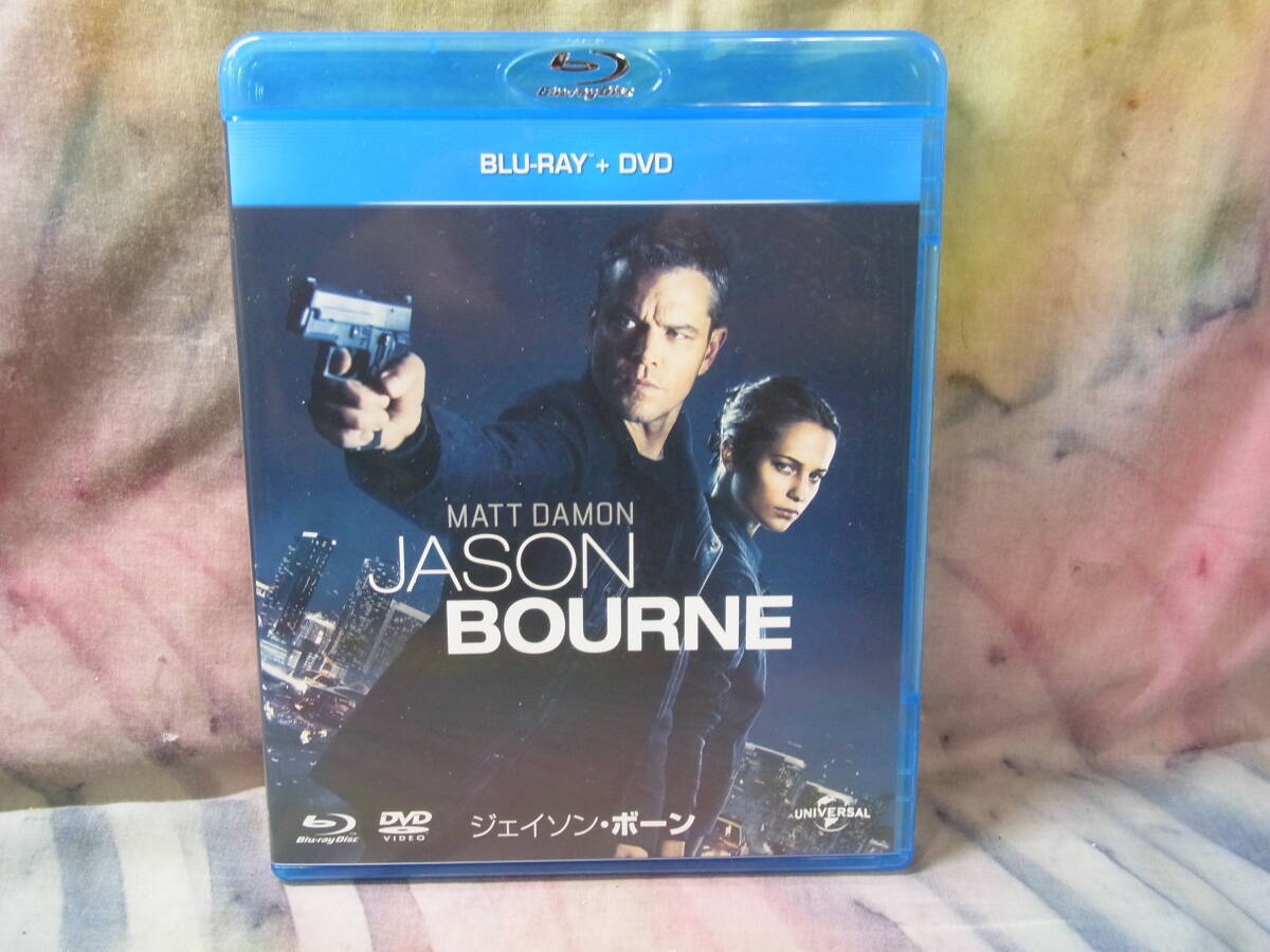 【Blu-ray/ブルーレイ+DVD】 ジェイソン・ボーン JASONBOURNE マット・デイモンの画像1