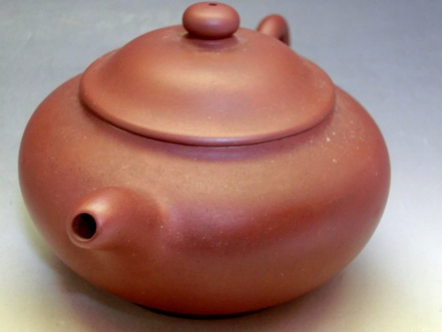 急須□朱泥 後手 茶瓶 古玩 唐物 茶器 中国 古美術 時代物 骨董品