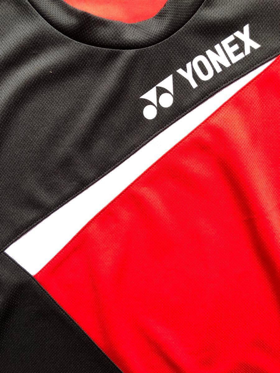 【新品】YONEX 長袖シャツ　140cm バドミントン　テニス　ウォームアップ　部活　速乾　未使用品　送料無料　タグ付き 練習