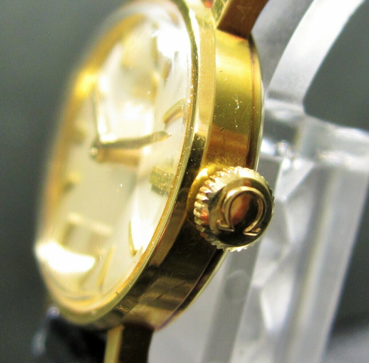 K18 金無垢 刻印あり オメガ OMEGA 手巻き 腕時計の画像6