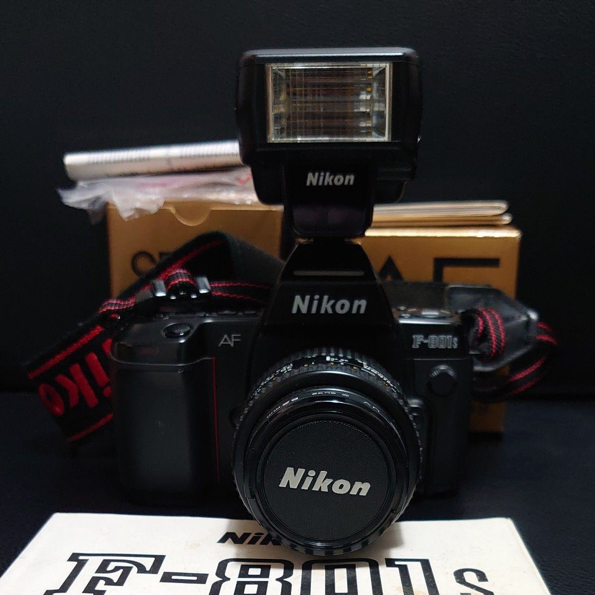 【正常作動】Nikon ニコン F-801S NIKKOR35-70mm f/3,3-4,5 ストロボセット