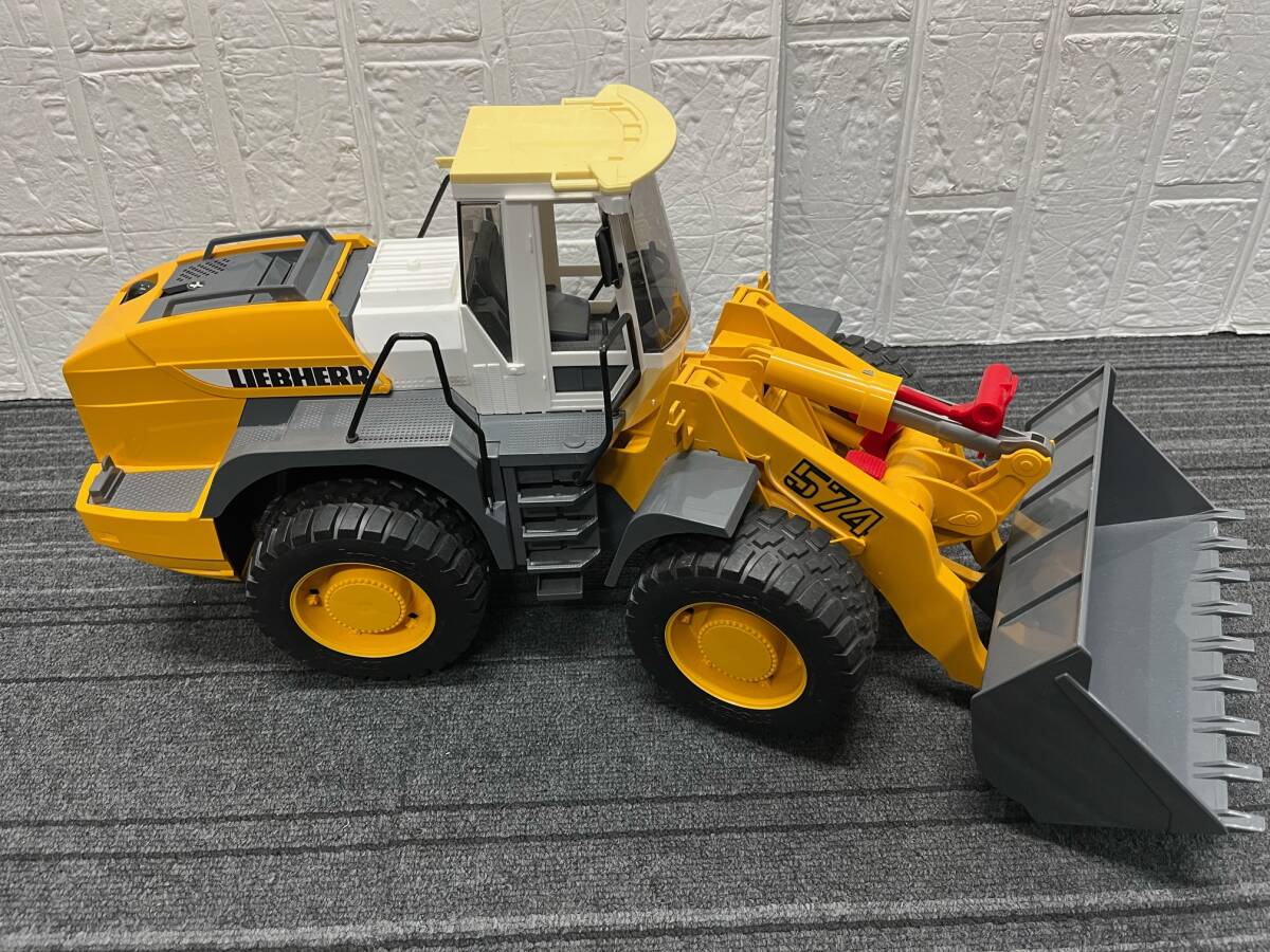 brudar blue da- wheel loader 574 heavy equipment minicar model car down 99 jpy start 