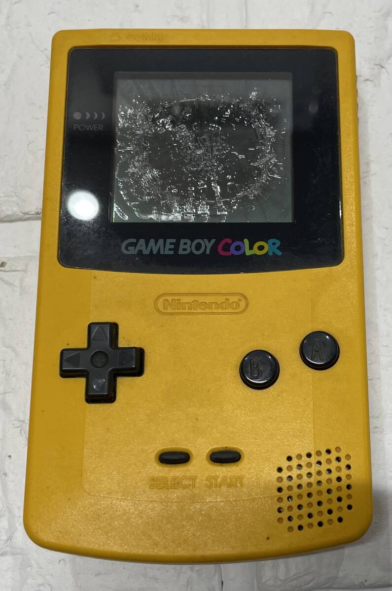 Nintendo Nintendo nintendo Game Boy цвет карман Pocket Monster crystal VERSION Game Boy внимание 99 иен старт 