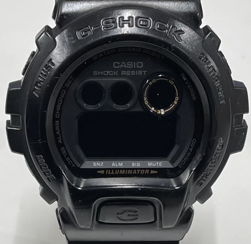 CASIO G-SHOCK カシオ Gショック GD-X6900 デジタル 腕時計 クオーツ ブラック 保管品 注目 ９９円スタート_画像3