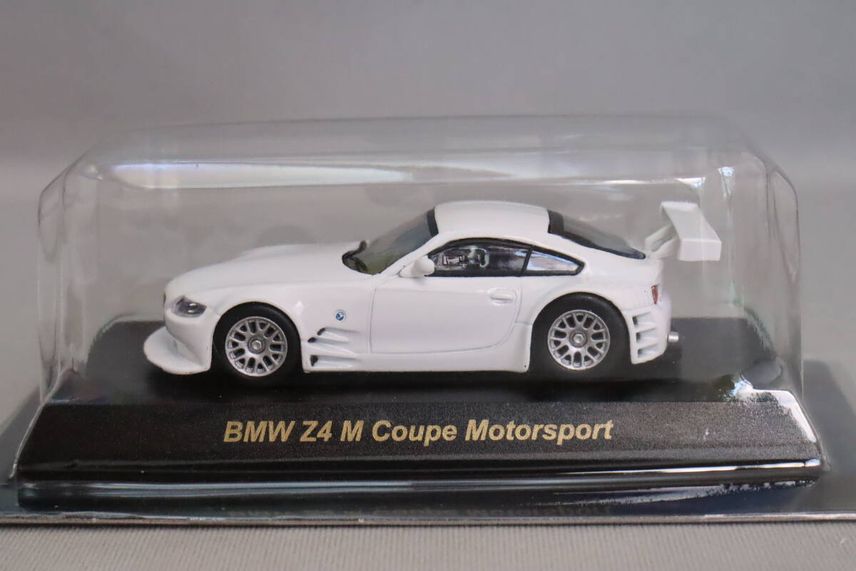 京商 BMW Z4 M クーペ モータースポーツ 白（BMW & MINI ミニカーコレクション）1/64スケール _画像1
