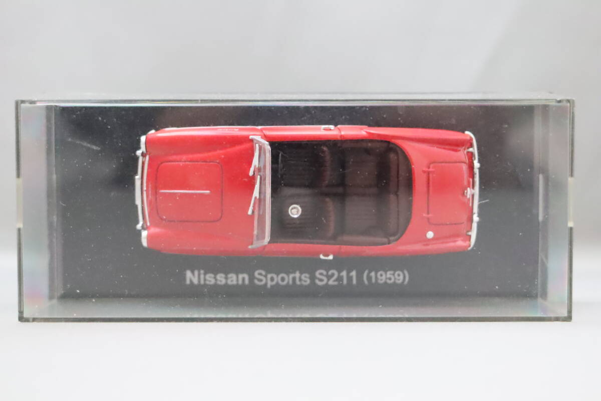 アシェット／ノレブ 国産名車コレクション ダットサン スポーツ S211型（1959）Norev Nissan Sports S211 1/43スケールの画像5