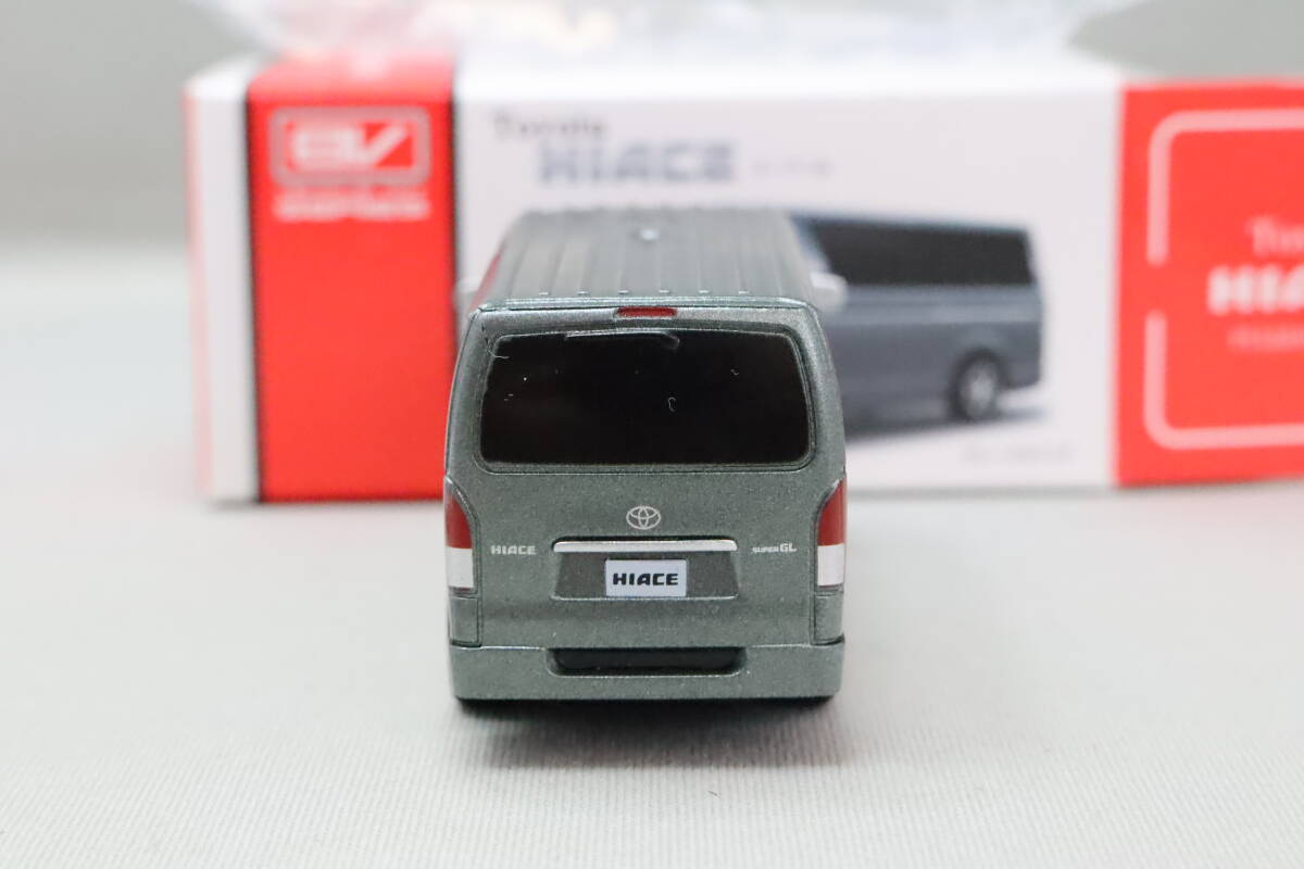 【非売品】BV トヨタ ハイエース スーパーGL グレーメタリック（Break Vehicle Toyota Hiace）プルバックミニカー_画像5