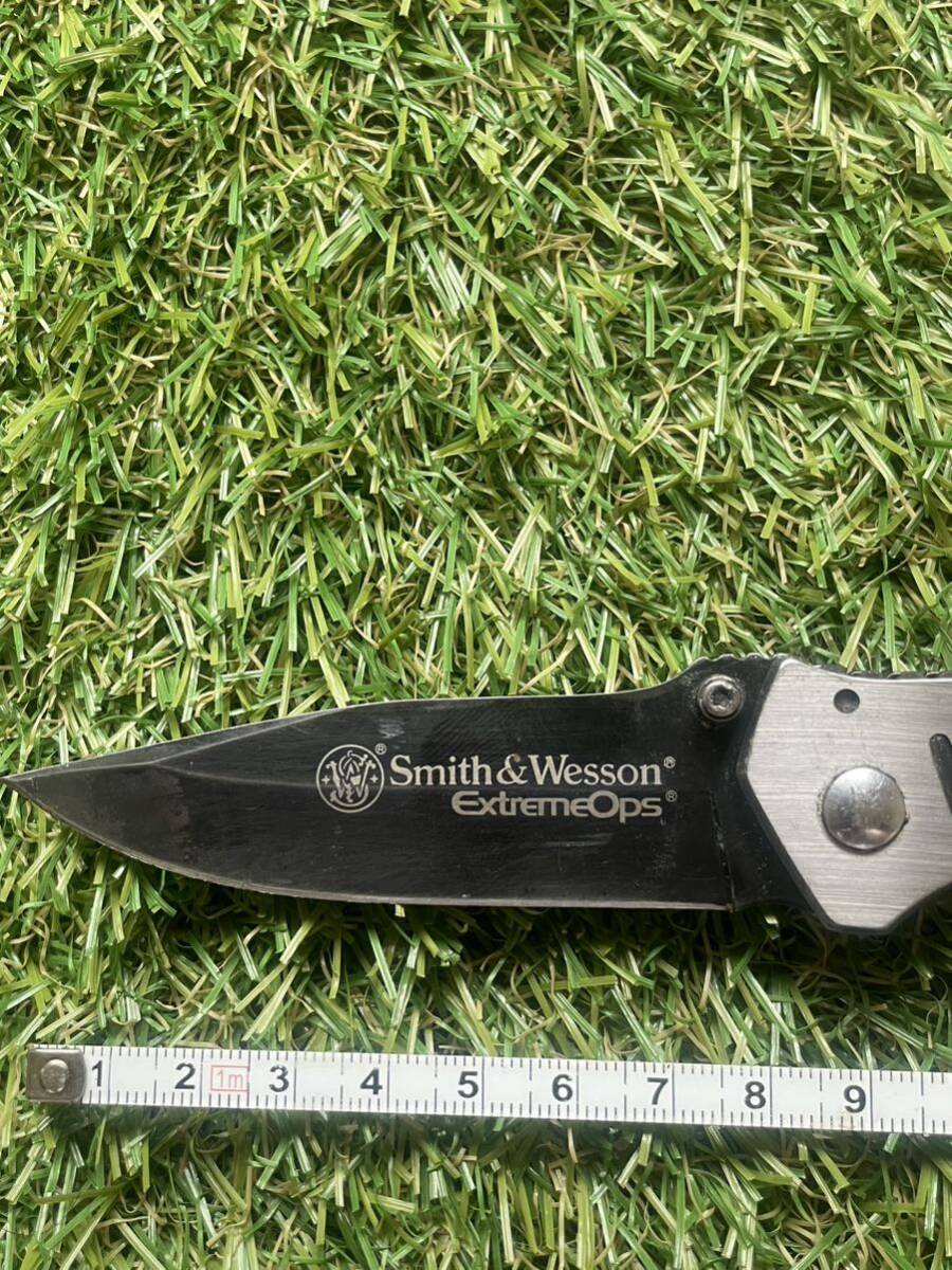 Smith&Wesson #784 ExtremeOPS SWA8 フォールディングナイフ 折りたたみナイフ_画像6