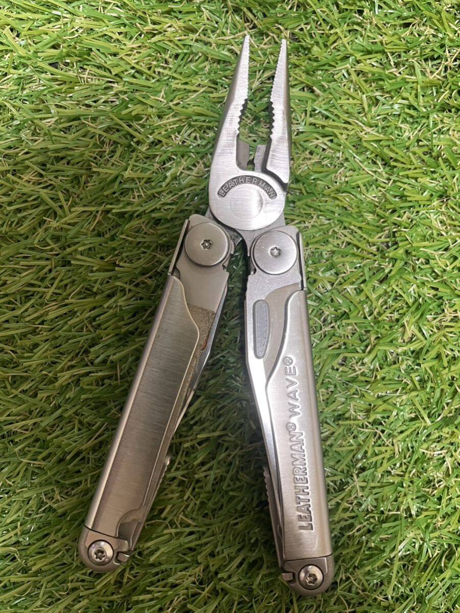 LEATHERMAN WAVE 専用レザーシース付　レザーマン ウェーブ マルチツール マルチプライヤー ツールナイフ