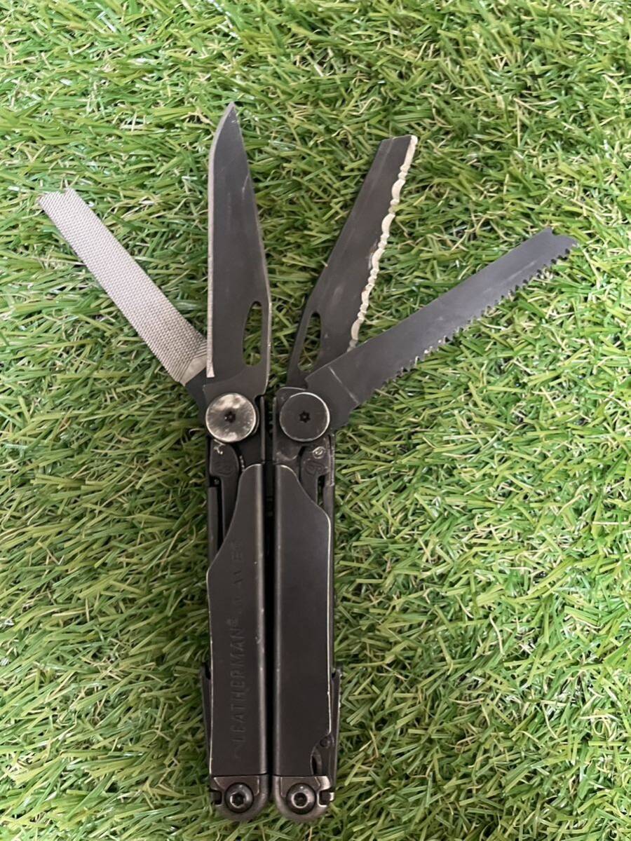 LEATHERMAN WAVE Black 専用ナイロン製シース付　レザーマン ウェーブ　マルチツール ツールナイフ マルチプライヤー