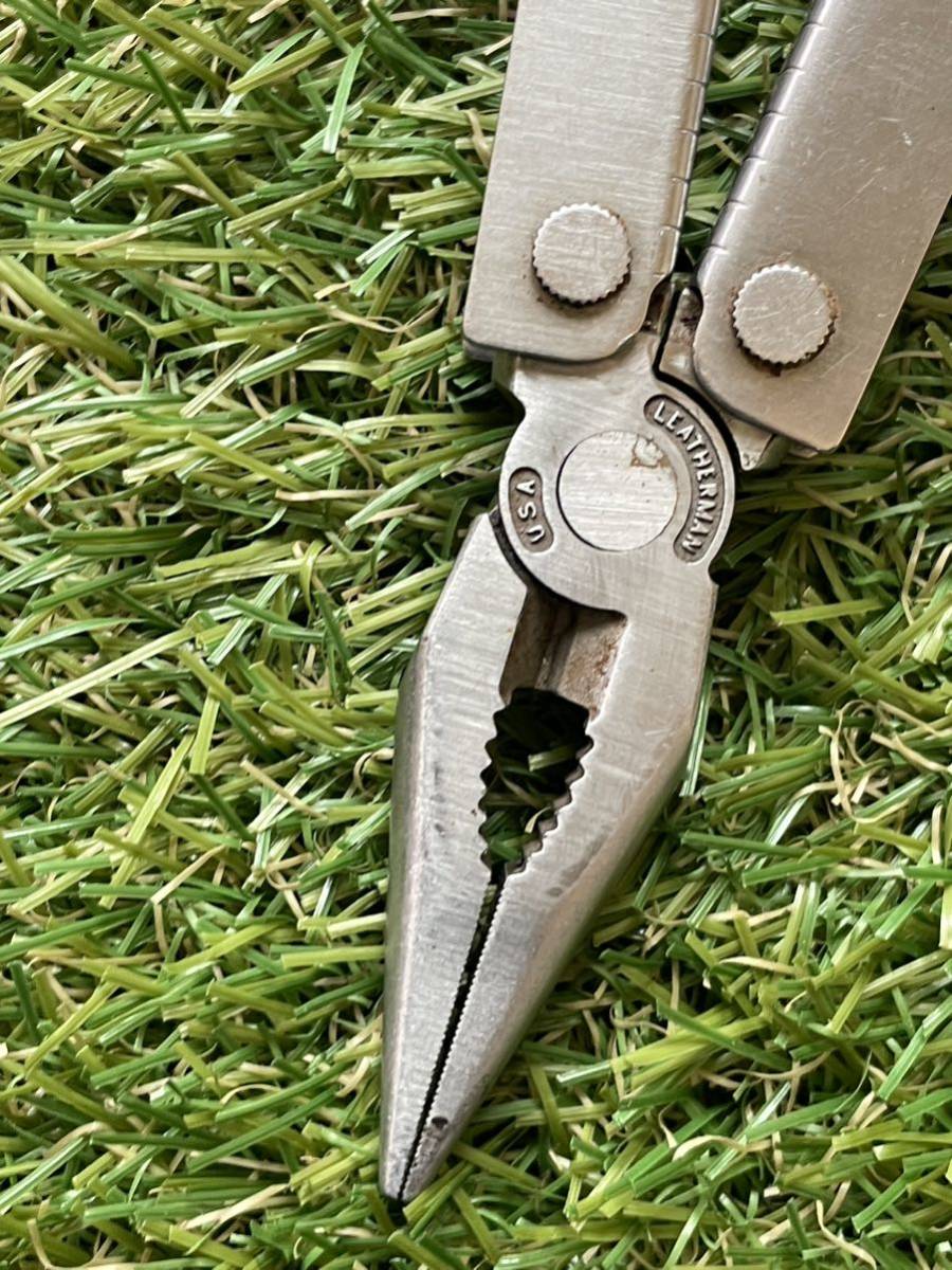 LEATHERMAN PSTⅡ(Pocket Survival Tool)専用レザー製シース付 LEATHERMAN PSTⅡ(Pocket Survival Tool)専用レザー製シース付