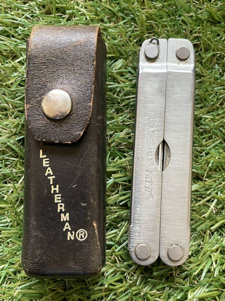LEATHERMAN PSTⅡ(Pocket Survival Tool)専用レザー製シース付 LEATHERMAN PSTⅡ(Pocket Survival Tool)専用レザー製シース付