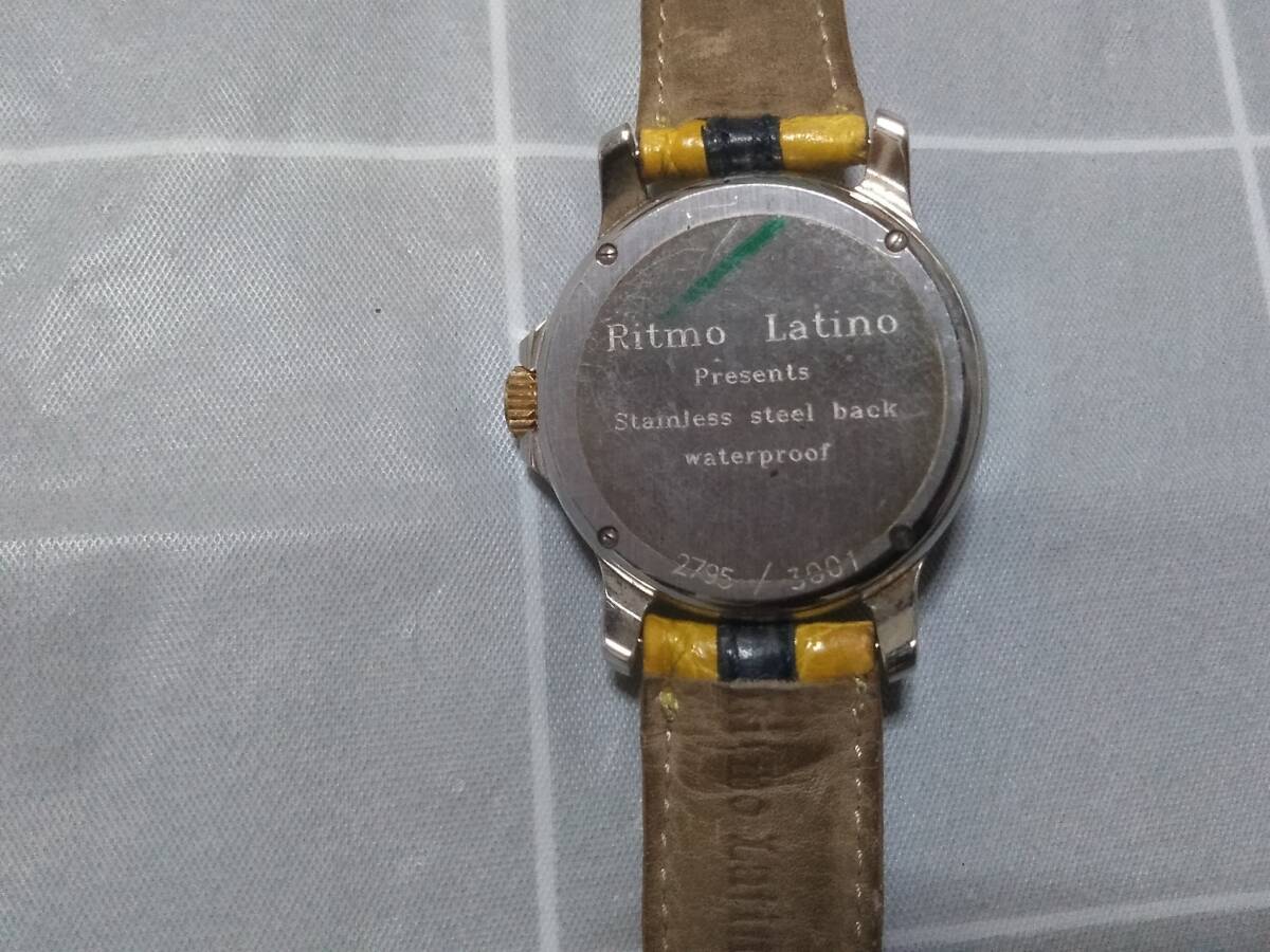 Ritomo Latino リトモラティーノ クォーツ SS ドームガラス ジャンク_画像4