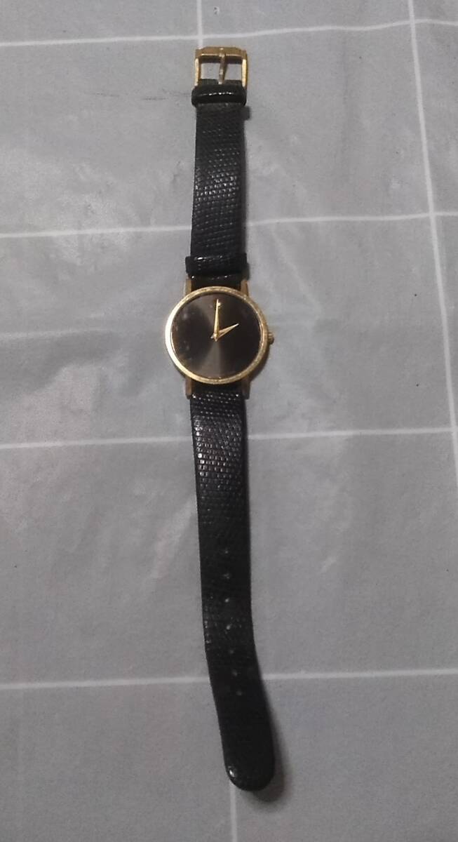 MOVADO モバード クォーツ SS 87-45-882 メンズ ジャンク_画像1