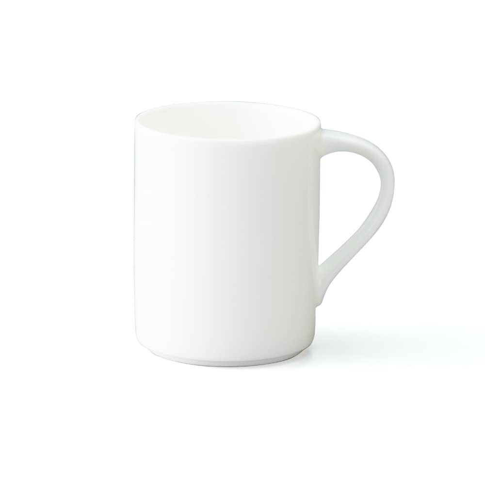 NARUMI(ナルミ) マグカップ ホワイトコレクション 370cc 白 シンプルで使いやすい 敬老の日 プレゼント 電子レンジ温め 食洗機対応_画像1