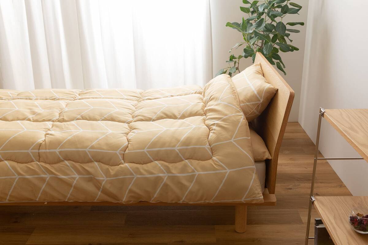  Nice tei futon set dust .. difficult futon 4 point set (. futon mattress pillow storage case ) single herringbone mustard ...(