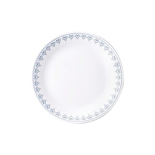 コレール 大皿 皿 プレート 割れにくい 軽量 電子レンジ対応 オーブン対応 食洗機対応 パッチワーク J110-PTW CP-8779_画像1