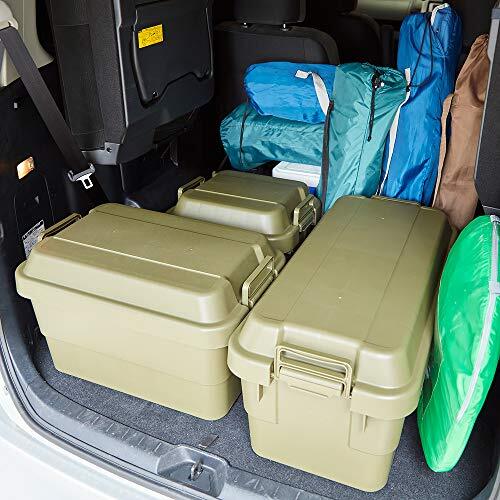 TRUSCO(トラスコ) トランクカーゴ 収納ボックス 70L OD色 ODC-70_画像5