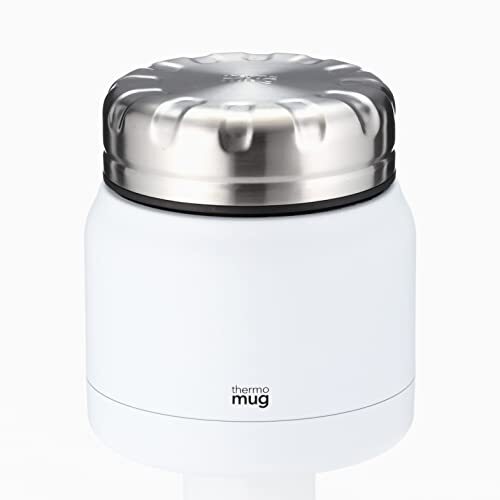 thermo mug(サーモマグ) TANK 保温ランチジャー ホワイト TNK18-30_画像4