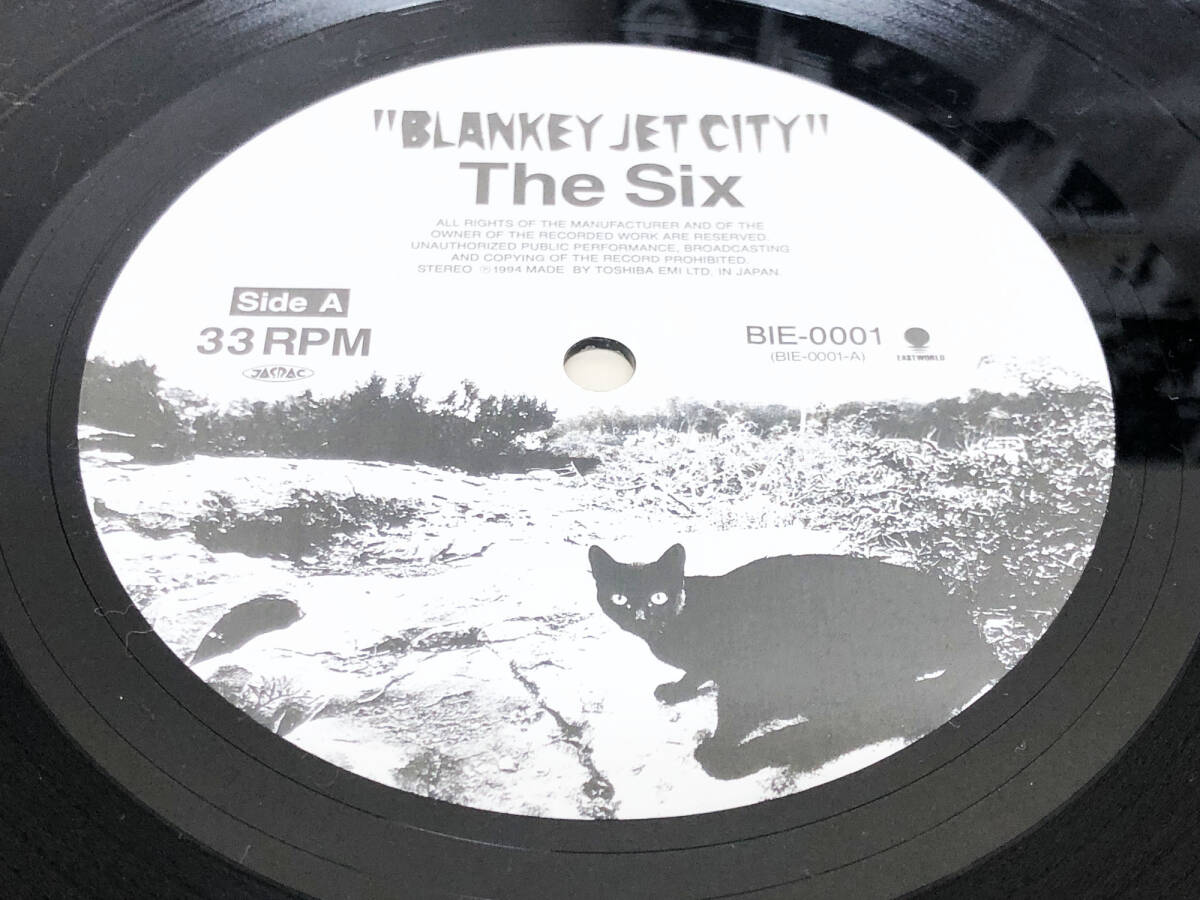 【レコード】 LP盤 ブランキー・ジェット・シティ BLANKEY JET CITY THE SIX ANALOGの画像3