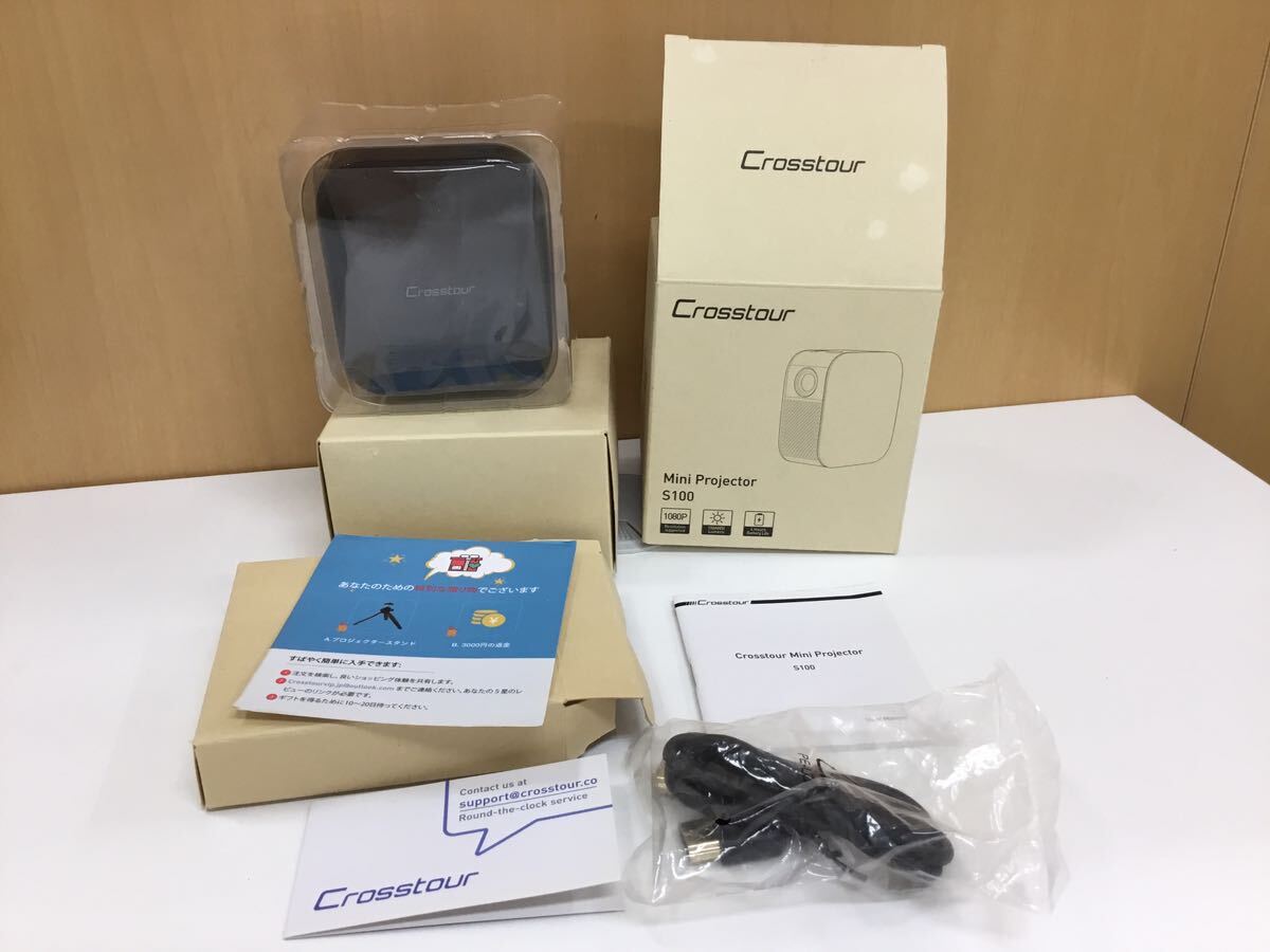 【T】【12367】Crosstour Mini Projector S100 ミニプロジェクター プロジェクターの画像10