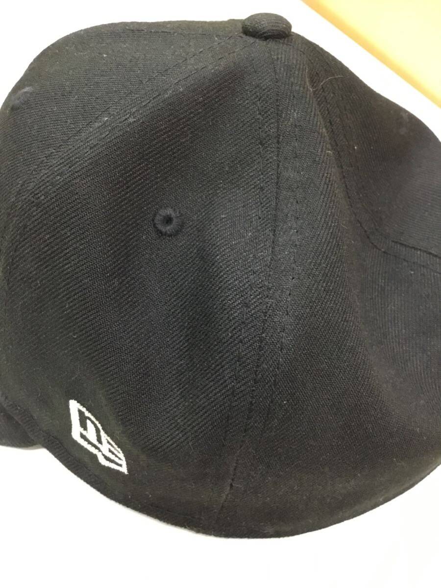 【12453】NEW　ERA　シカゴ・カブス　60.6ｃｍ帽子 キャップ ブラック CAP ニューエラ New ERA Era 59FIFTY 黒　ブラック_画像8