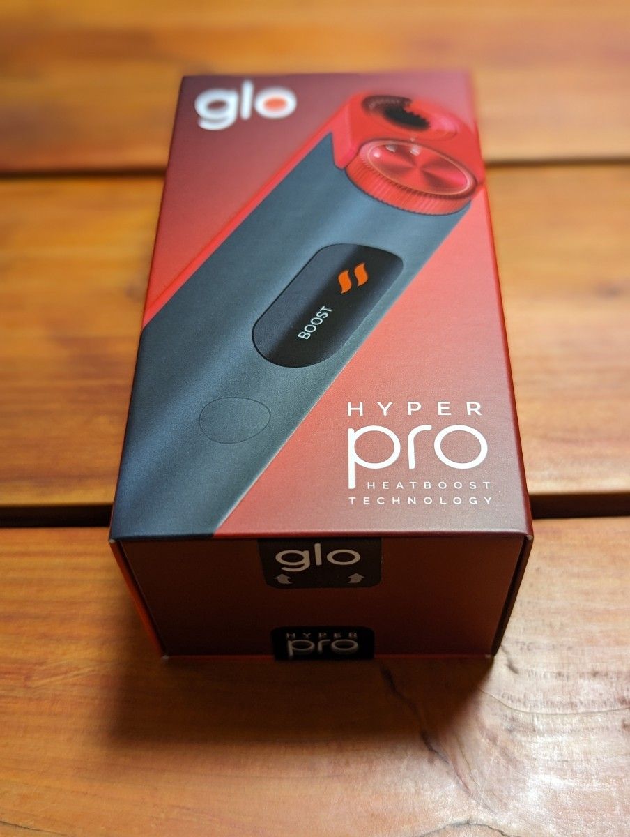 【新品、未開封品】 最新glo hyper pro グローハイパープロ  ルビーブラック  即日発送