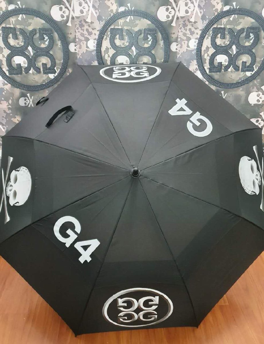 新品未使用　G/FORE ジーフォア G4　ゴルフ　傘　雨傘　ブラック_画像1