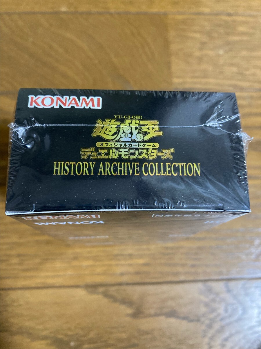 遊戯王 ヒストリーアーカイブコレクション HISTORY ARCHIVE COLLECTION BOX ボックス シュリンク付き 数量3_画像2