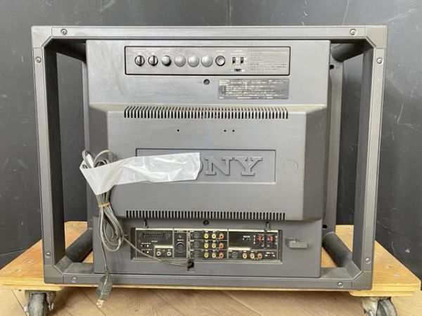 手渡し歓迎 ソニー 27インチ ブラウン管テレビ トリニトロン TRINITRON KX-27HV2 SONY ファインブラック 関東北関東のみ発送 /20700_画像3