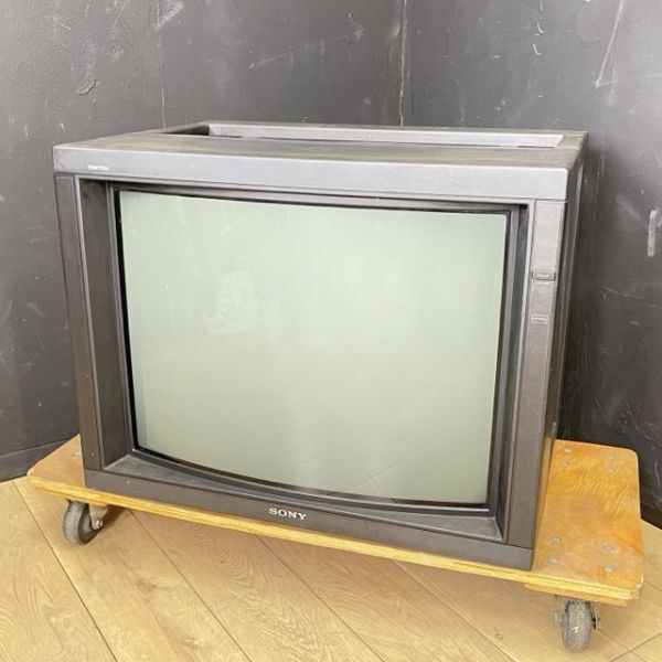 手渡し歓迎 ソニー 27インチ ブラウン管テレビ トリニトロン TRINITRON KX-27HV2 SONY ファインブラック 関東北関東のみ発送 /20700_画像1