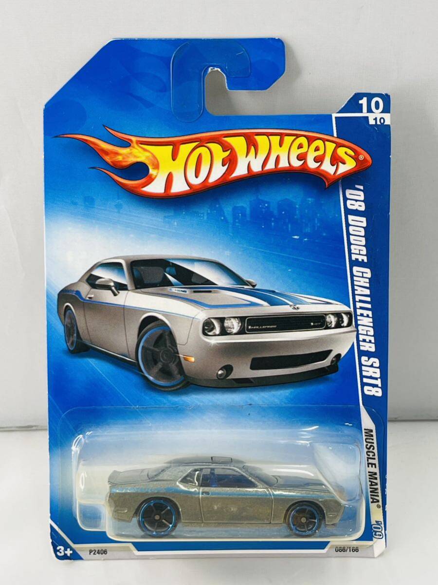 新品未開封 保管品 Mattel マテル Hot Wheels ホットウィール ミニカー 旧ロゴ ダッジ 08 DODGE CHALLENGER SRT8 MUSCLE MANIA / 094_画像2