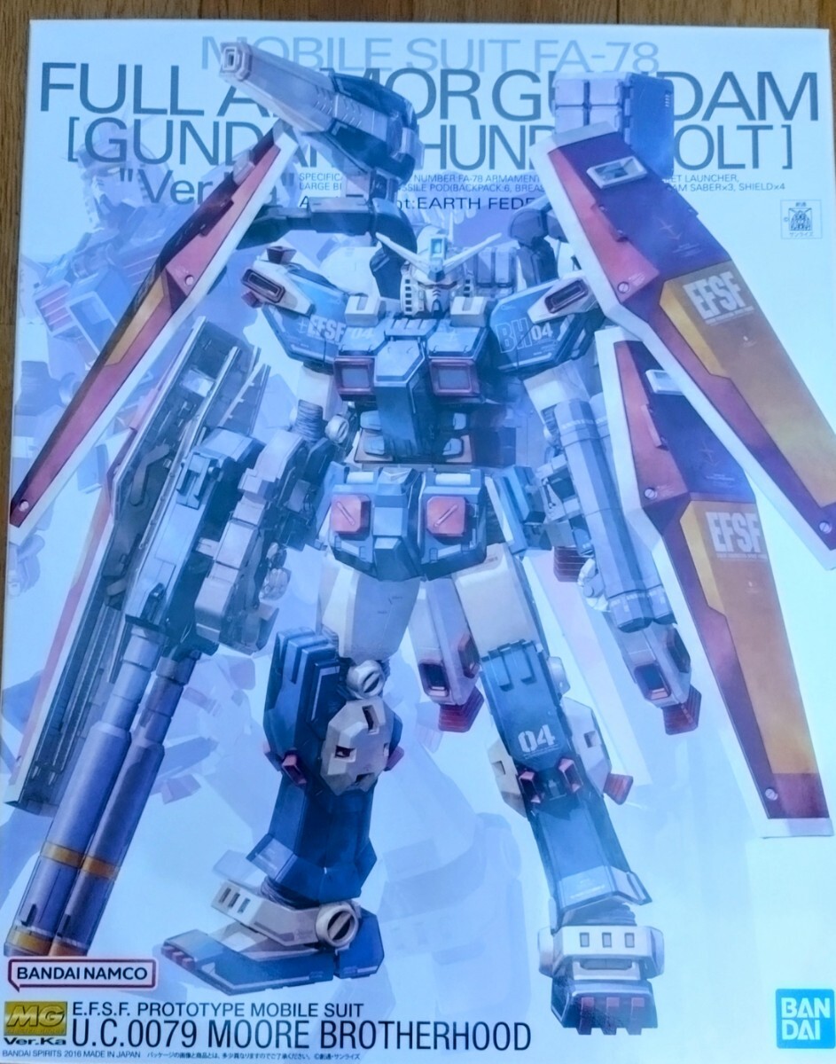 MG 1/100f искусственная приманка ma-* Gundam Ver.Ka(GUNDAM THUNDERBOLT версия )